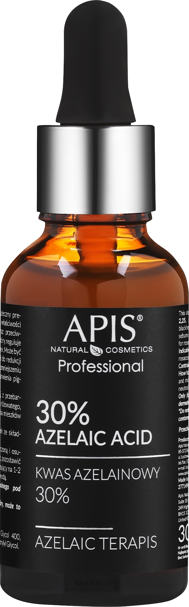 Kwas azelainowy 30% - APIS Professional Glyco TerApis Azelaic Acid 30% — Zdjęcie 30 ml