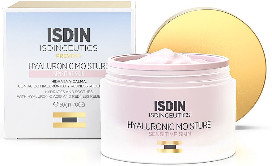 PRZECENA! Krem do skóry wrażliwej - Isdin Isdinceutics Hyaluronic Moisture * — Zdjęcie N1