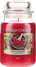 Świeca zapachowa w słoiku - Yankee Candle Red Raspberry — Zdjęcie N3