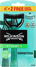 Kup Jednorazowe maszynki do golenia, 4+2 szt. - Wilkinson Sword Xtreme 3 Sensitive