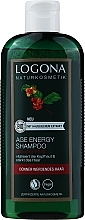 Kup Szampon do włosów dojrzałych z kofeiną - Logona Hair Care Age Energy Shampoo