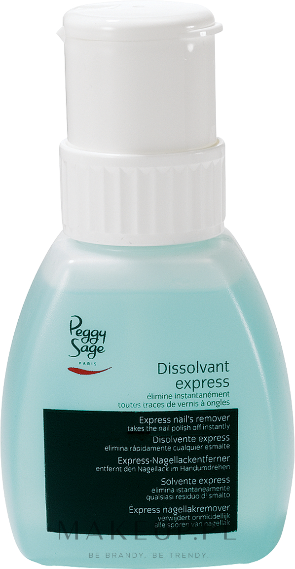 Zmywacz do paznokci - Peggy Sage Dissolvant Express — Zdjęcie 240 ml