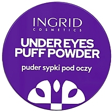 Puder sypki pod oczy - Ingrid Cosmetics Under Eyes Puff Powder — Zdjęcie N1