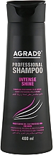 Kup Intensywnie nabłyszczający szampon do włosów z prowitaminą B5, proteinami jedwabiu i kolagenem - Agrado Intense Glos Shampoo