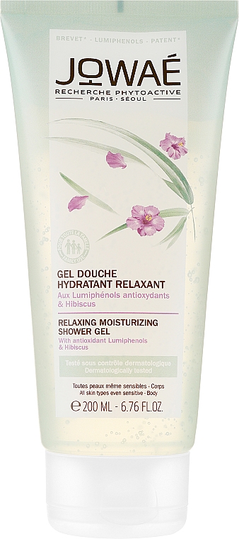 Relaksujący żel do mycia ciała - Jowae Relaxing Moisturizing Shower Gel Hibiscus — Zdjęcie N1