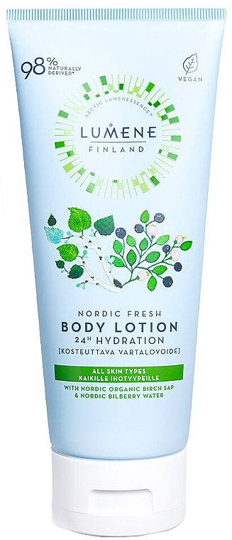 Nawilżająco-odświeżający balsam do ciała - Lumene Nordic Fresh Body Lotion — Zdjęcie N1