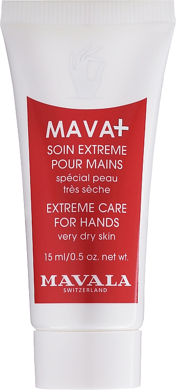 Krem do delikatnej pielęgnacji bardzo suchej skóry rąk, w opakowaniu - Mavala Mava+ Extreme Care for Hands — Zdjęcie N1