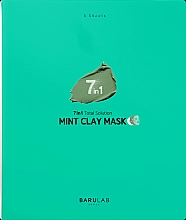 Kup Kojąca maseczka w płachcie z glinką - Barulab 7in1 Total Solution Mint Clay Mask