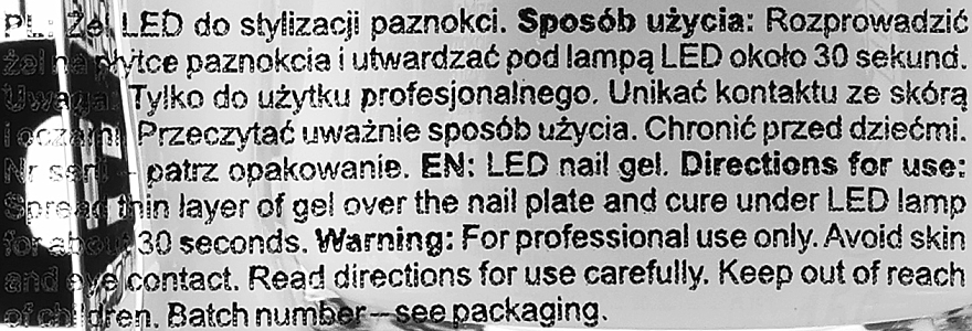 Żel do paznokci - Silcare High Light LED Clear — Zdjęcie N3