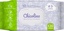 Kup Chusteczki nawilżane dla dzieci od pierwszych dni życia, 120 szt. - Chicolino