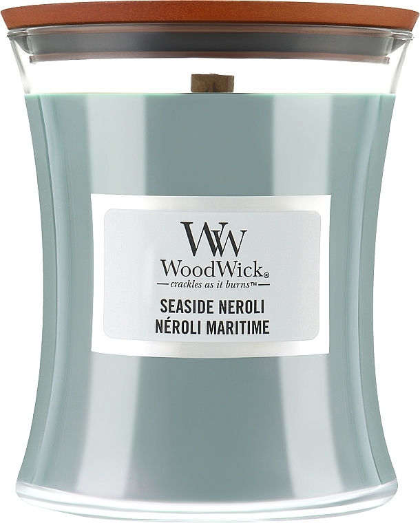Świeca zapachowa w szklance - WoodWick Candle Seaside Neroli