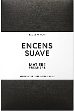 Matiere Premiere Encens Suave - Woda perfumowana — Zdjęcie N2