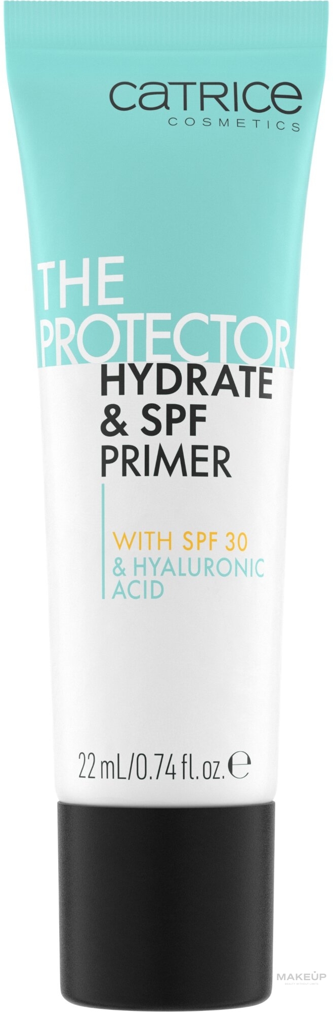 Nawilżająca baza pod makijaż z kwasem hialuronowym SPF 30 - Catrice The Protector Hydrate & SPF Primer — Zdjęcie 22 ml