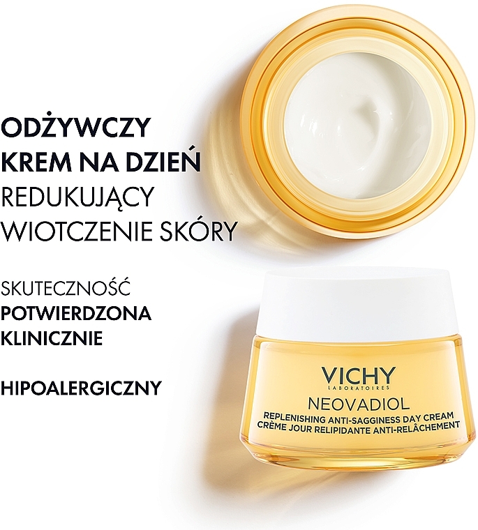 PRZECENA! Krem na dzień Postmenopauza - Vichy Neovadiol Replenishing Anti-Sagginess Day Cream * — Zdjęcie N7