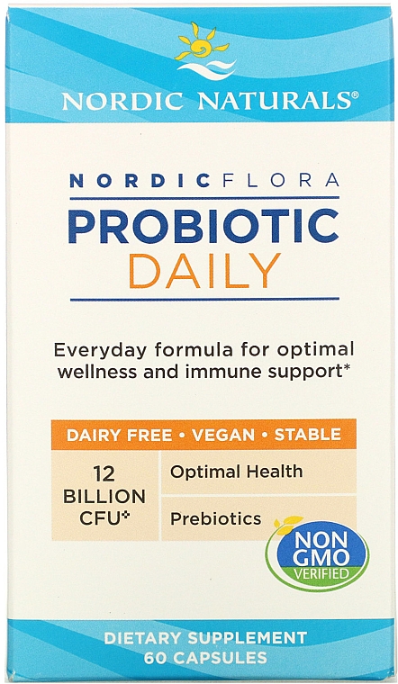 Suplement diety Probiotyki - Nordic Naturals Probiotic Daily — Zdjęcie N1