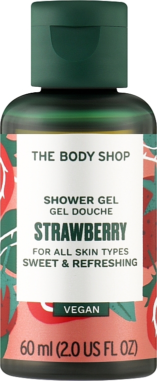 Żel pod prysznic - The Body Shop Strawberry Vegan Shower Gel (mini) — Zdjęcie N2