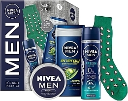 Zestaw - MEN (sh/gel/250ml + deo/150ml + cr/75ml + socks) — Zdjęcie N3