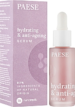 Nawilżająco-przeciwwyważeniowe serum do twarzy - Paese Hydrating & Anti-Ageing Serum — Zdjęcie N2