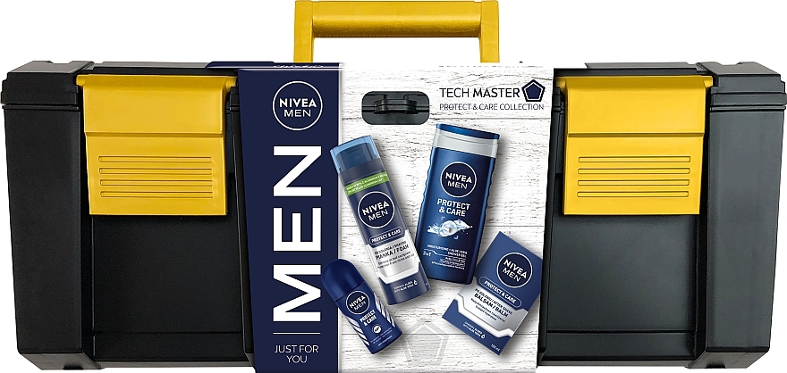 Zestaw - NIVEA MEN Tech Master  — Zdjęcie N1