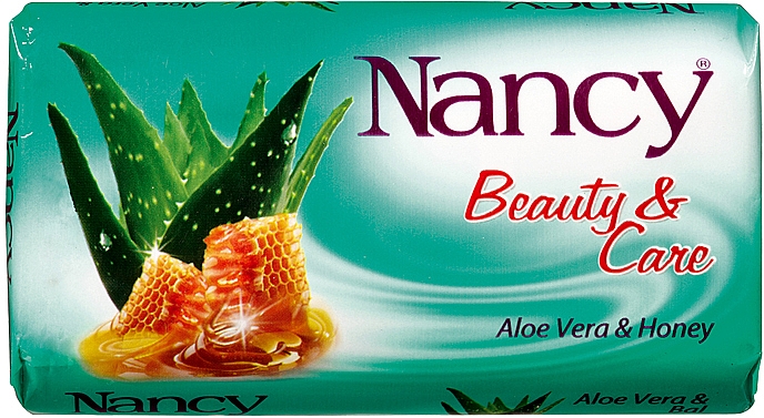 Mydło toaletowe w kostce Aloes i miód - Dalan Nancy Beauty Soap — Zdjęcie N1