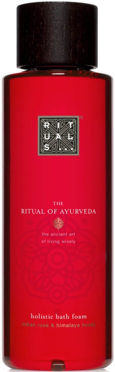 Płyn do kąpieli Indyjska róża i himalajski miód - Rituals The Ritual of Ayurveda Bath Foam — Zdjęcie N1