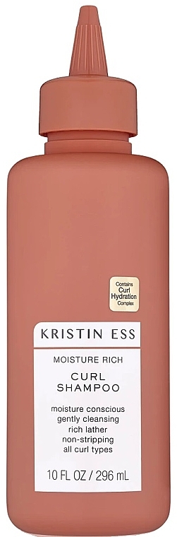 Nawilżający szampon do włosów kręconych - Kristin Ess Moisture Rich Curl Shampoo — Zdjęcie N1