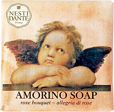 Mydło w kostce Bukiet róż - Nesti Dante Amorino Rose Bouquet Soap  — Zdjęcie N1