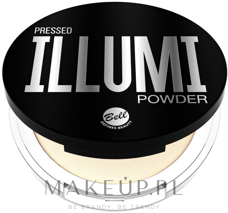 Prasowany puder do twarzy - Bell Pressed Illumi Powder — Zdjęcie 10.5 g