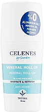 Kup Mineralny dezodorant w kulce - Celenes Thermal Mineral Roll On-Whitening All Skin Types
