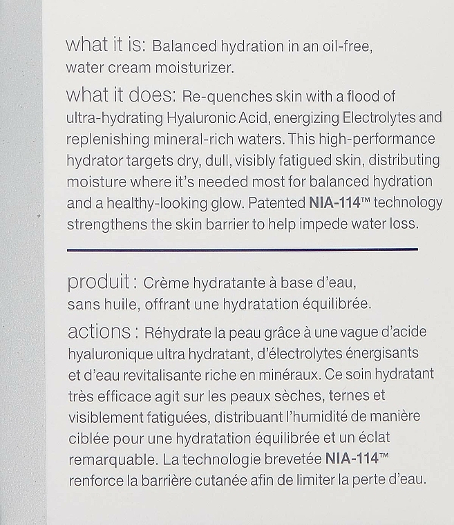 Krem ​​nawilżający do twarzy - StriVectin Advanced Hydration Re-Quench Water Cream Hyaluronic + Electrolyte Moisturizer — Zdjęcie N3