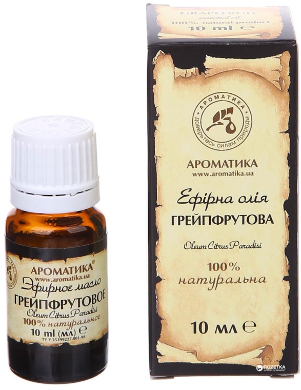 100% naturalny olejek grejpfrutowy - Aromatika — Zdjęcie N1