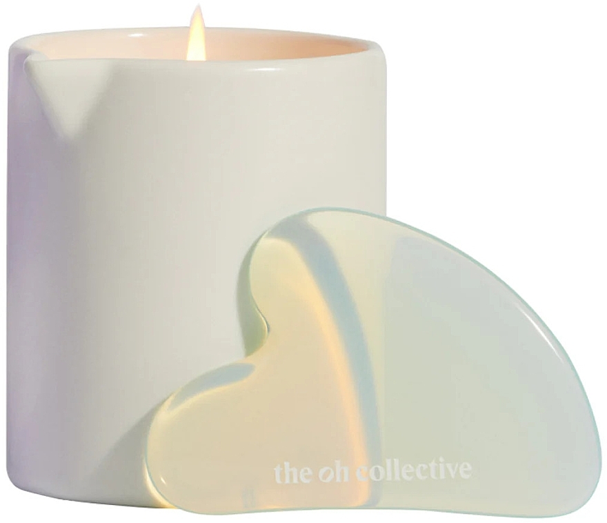 Zestaw do masażu - The Oh Collective Turn Me On Set (candle/1pc + massager/1pc) — Zdjęcie N2