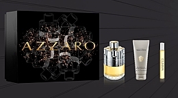 Azzaro Wanted - Zestaw (edt 100 ml + edt 10 ml + sh/gel 75 ml) — Zdjęcie N2