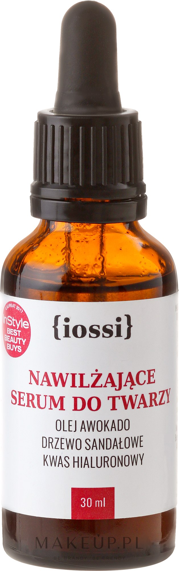 Nawilżające serum do twarzy Olej awokado, drzewo sandałowe i kwas hialuronowy - Iossi Serum For Face — Zdjęcie 30 ml