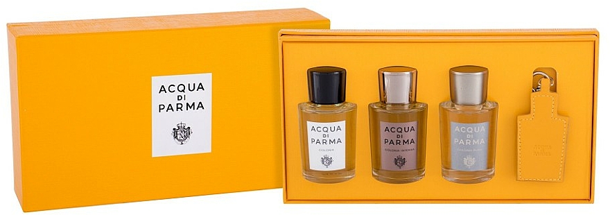 Acqua Di Parma Le Colonie Set For Men - Zestaw (cologne 3 x 20 ml + acc) — Zdjęcie N4