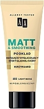 Kup Matująco-wygładzający podkład do twarzy - AA Make Up Matt