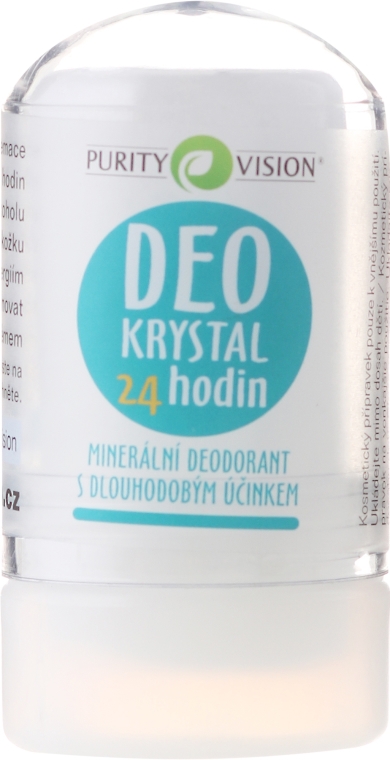 Mineralny dezodorant - Purity Vision Deo Krystal 24 Hour Mineral Deodorant 