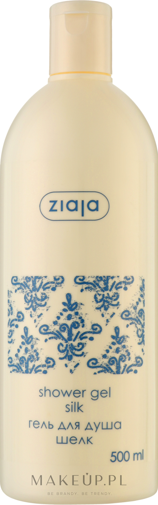 Kremowe mydło do ciała z jedwabiem - Ziaja Creamy Shower Soap Silk — Zdjęcie 500 ml