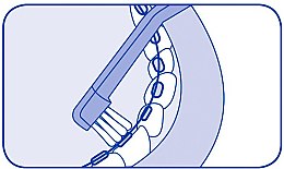 Jednopęczkowa szczoteczka do zębów Single CS 708, fioletowa - Curaprox CS 708 Implant — Zdjęcie N3