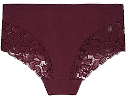 Majtki bikini z koronką BDM700-002, bordowe - Moraj — Zdjęcie N1