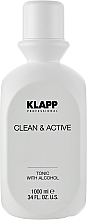 Tonik do twarzy - Klapp Clean & Active Tonic with Alcohol — Zdjęcie N6