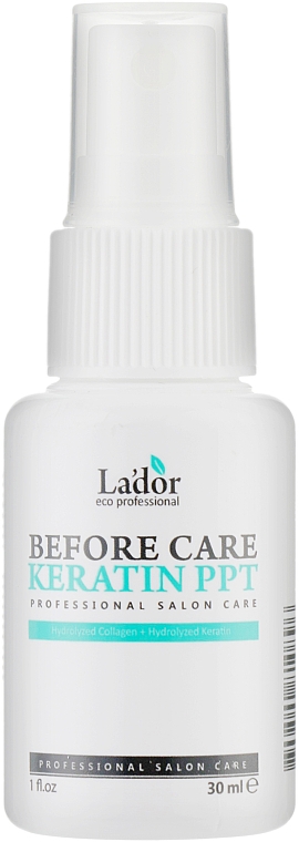 Ochronny spray do włosów z keratyną - La'dor Eco Before Care Keratin PPT
