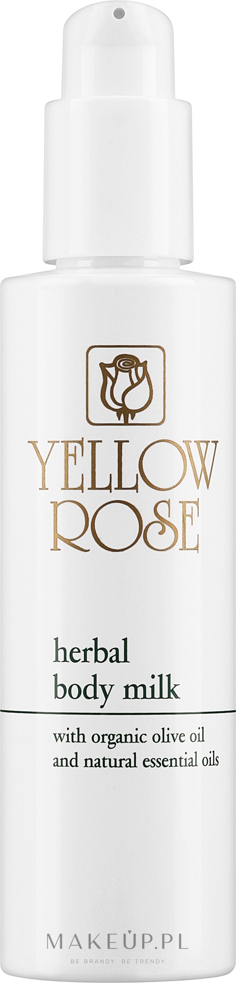 Odżywcze mleczko do ciała - Yellow Rose Herbal Body Milk — Zdjęcie 200 ml