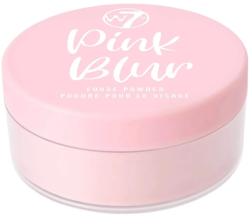 Sypki puder do twarzy - W7 Pink Blur Loose Powder — Zdjęcie N2