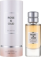 Flavia Rose & Oud - Woda perfumowana — Zdjęcie N2
