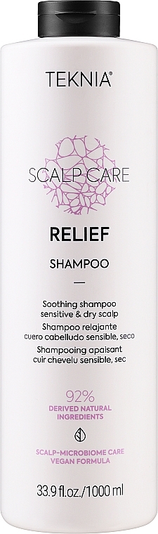 Szampon micelarny bez siarczanów do wrażliwej i suchej skóry głowy - Lakmé Teknia Scalp Care Relief Shampoo — Zdjęcie N3