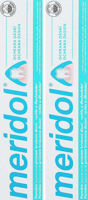 Pasta do zębów chroniąca dziąsła, 1+1 - Meridol Fluoride Toothpaste — Zdjęcie N1