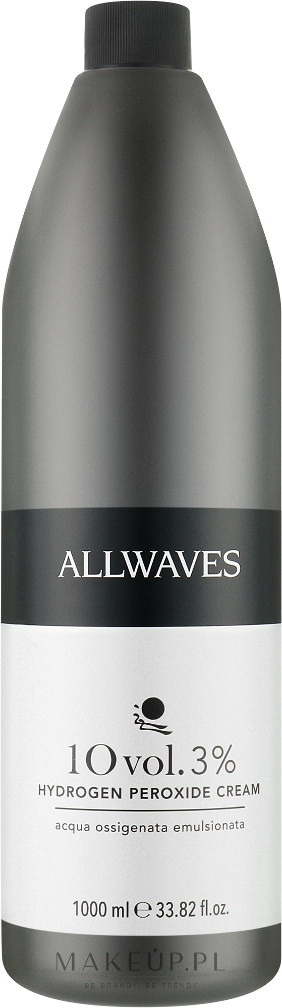 Emulsja utleniająca 3% - Allwaves Cream Hydrogen Peroxide 3% — Zdjęcie 1000 ml