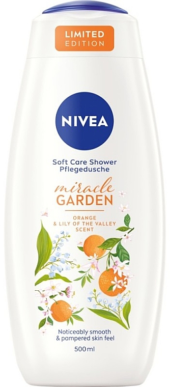 Żel pod prysznic Pomarańcza i Konwalia - Nivea Miracle Garden — Zdjęcie N1