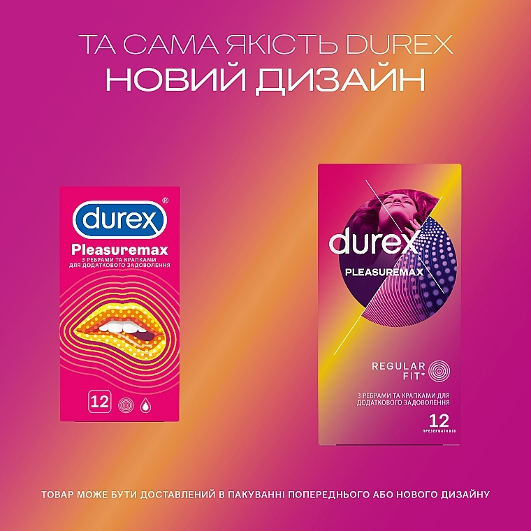 Prezerwatywy, 12 szt. - Durex Pleasuremax — Zdjęcie N4
